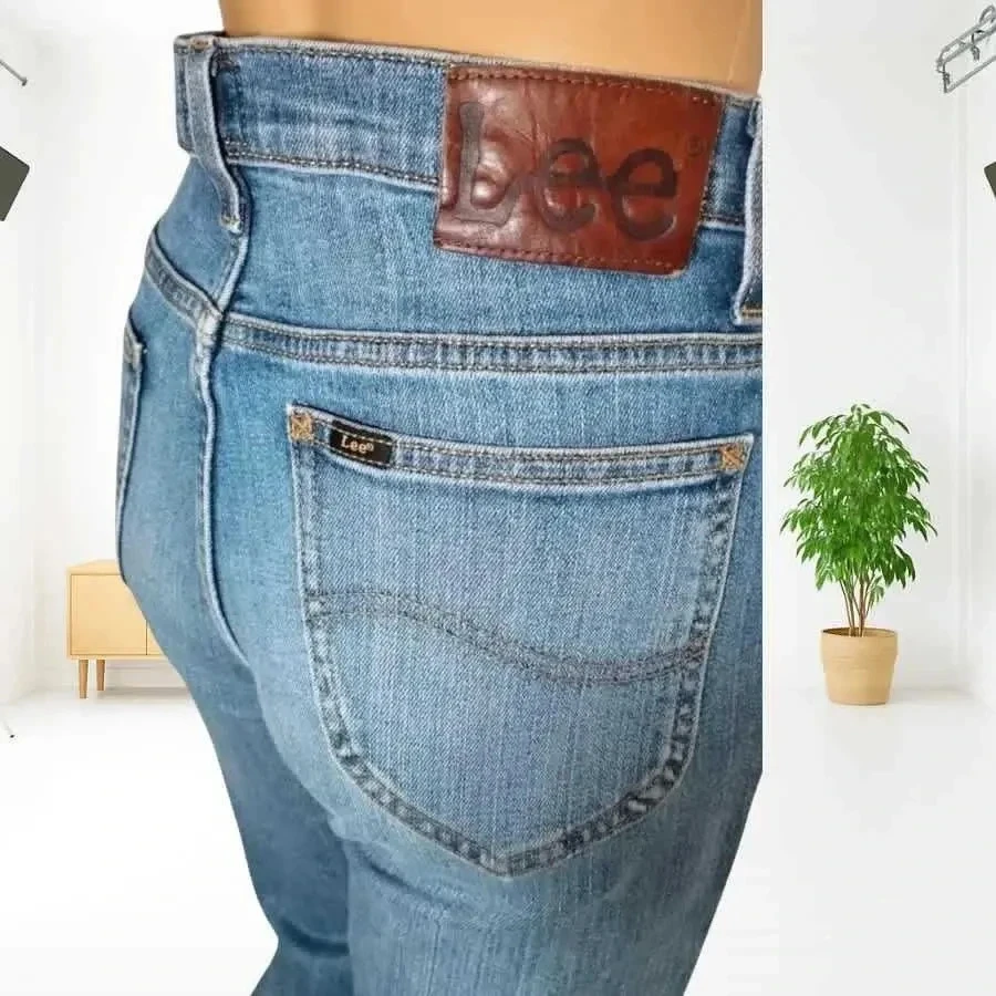 Lee premium model slim taper hoge taille medium, uitrekbaar – photo 9